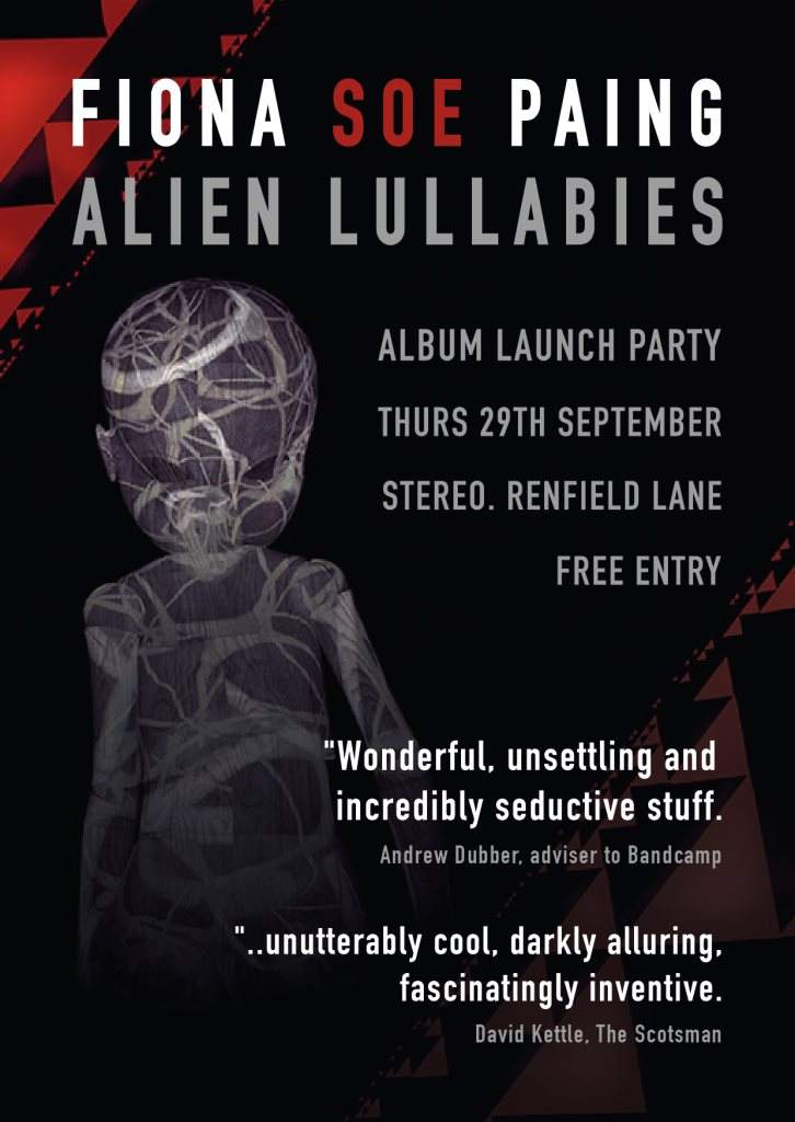 Fiona Soe Paing: Alien Lullabies Album Launch Party - フライヤー表