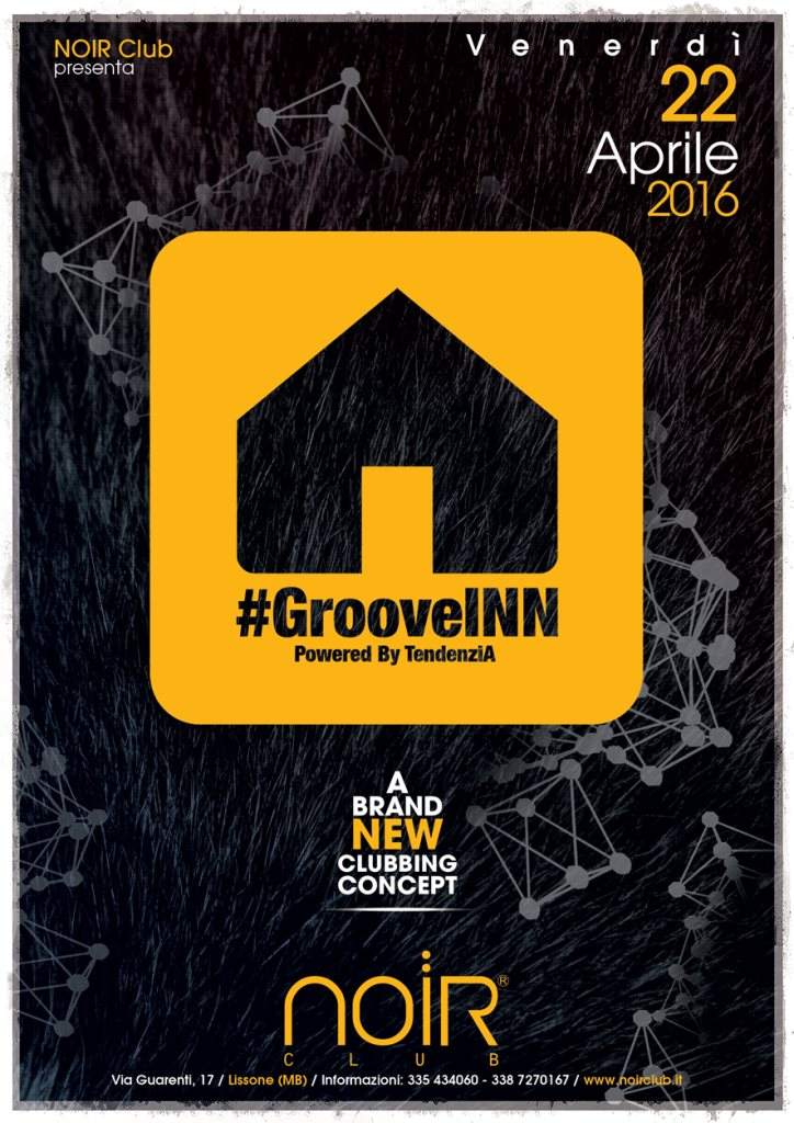 #Grooveinn - フライヤー表