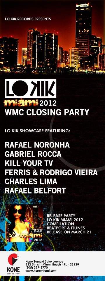 Lokik WMC Closing Party - フライヤー表