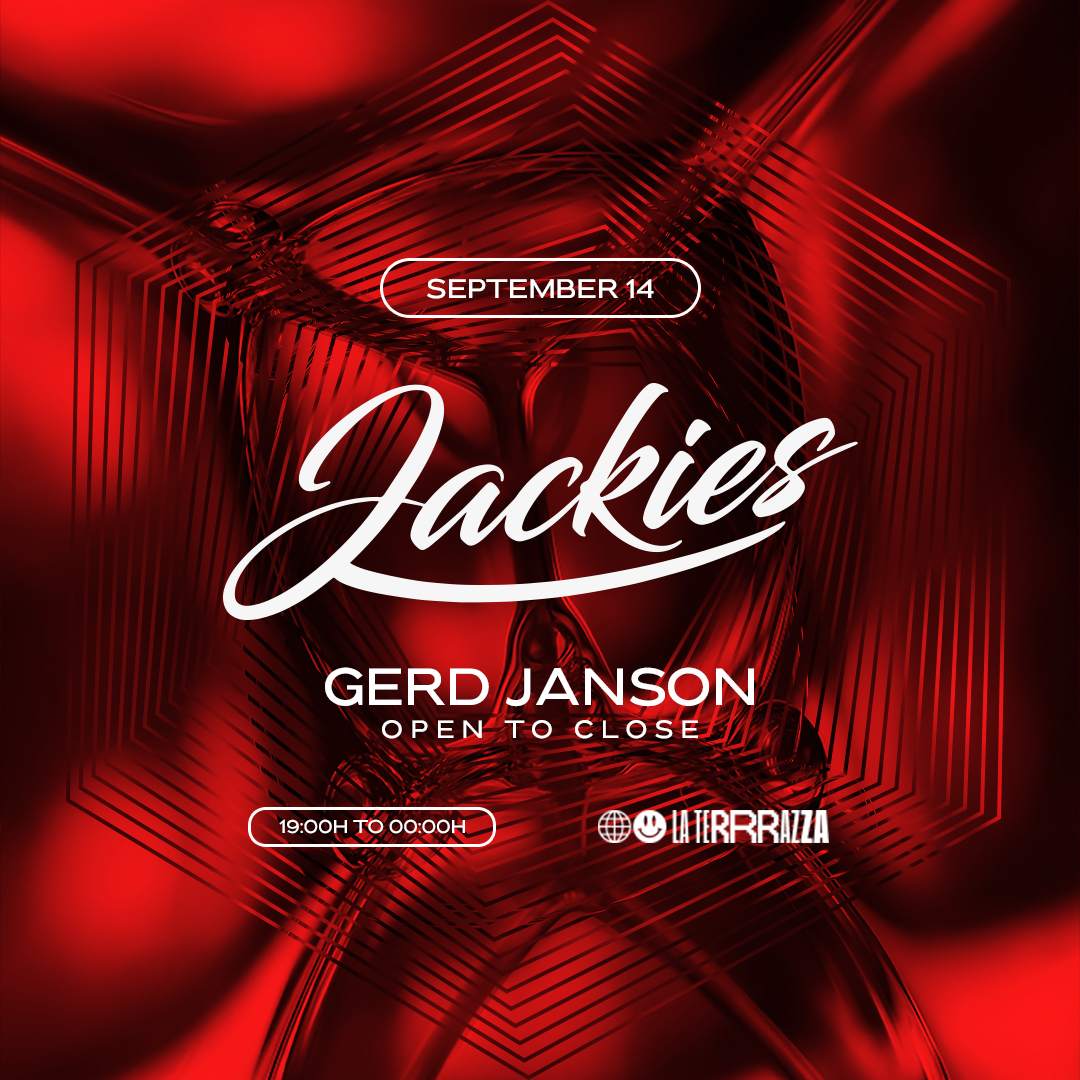 Jackies Open Air Daytime with Gerd Janson (Open To Close) at La Terrrazza - フライヤー裏