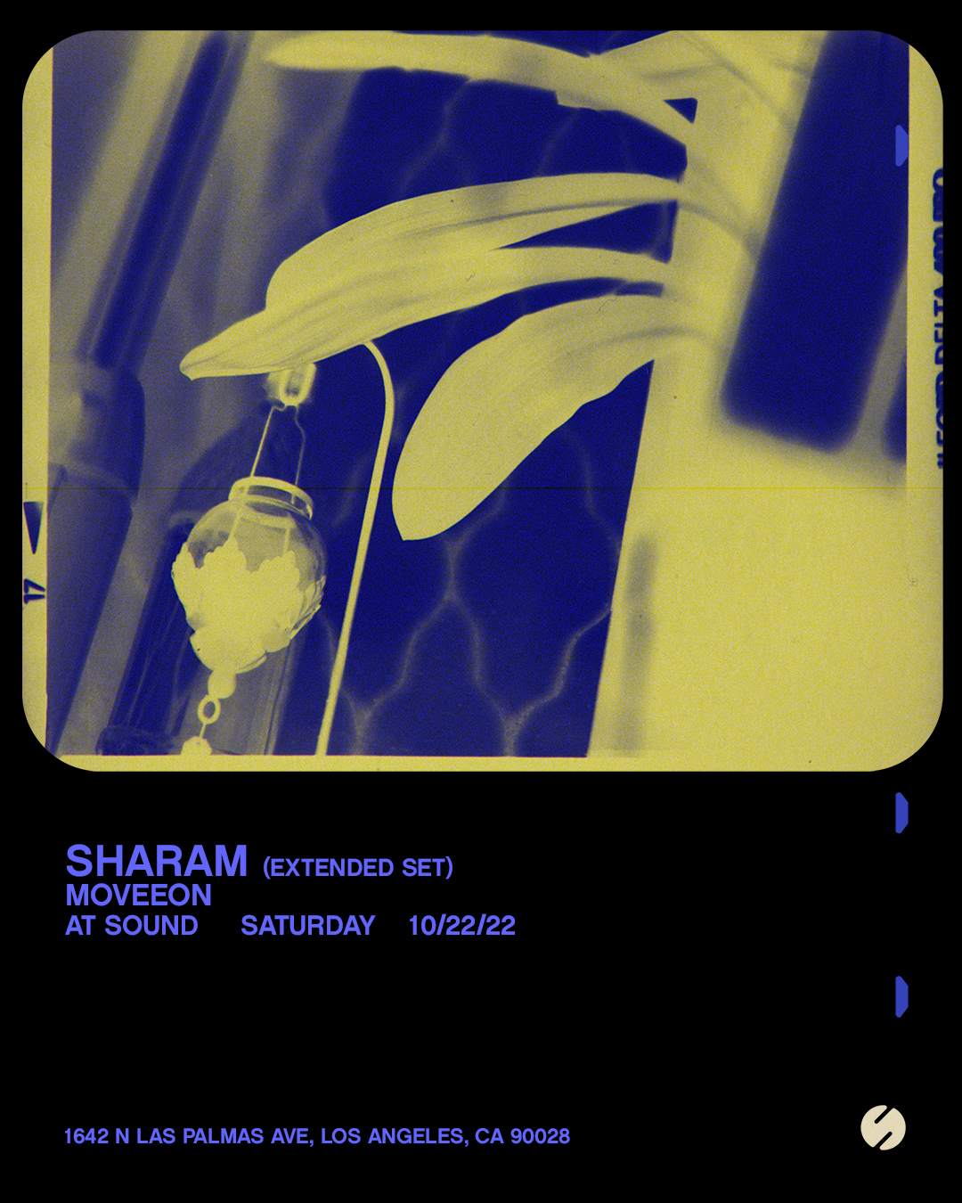 Sound presents Sharam (extended set) with support by MOVEEON - Página frontal