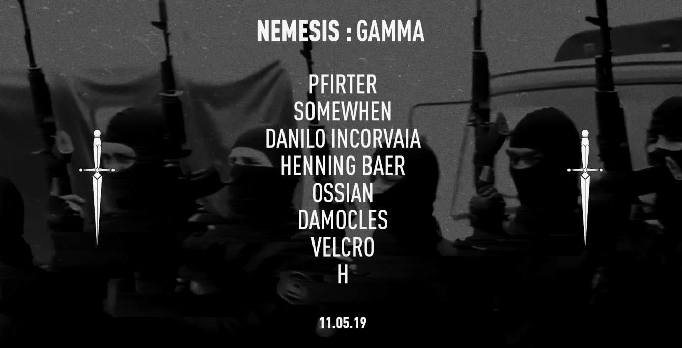 Némésis: Gamma - フライヤー表