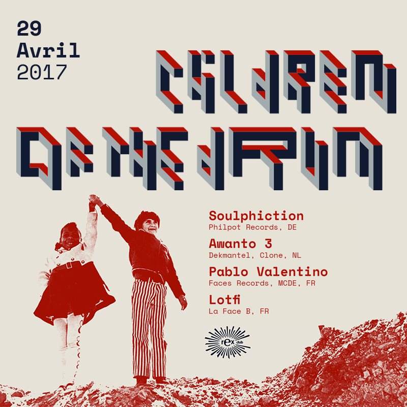 Children Of The Drum: Soulphiction, Awanto3, Pablo Valentino, Lotfi - Página frontal