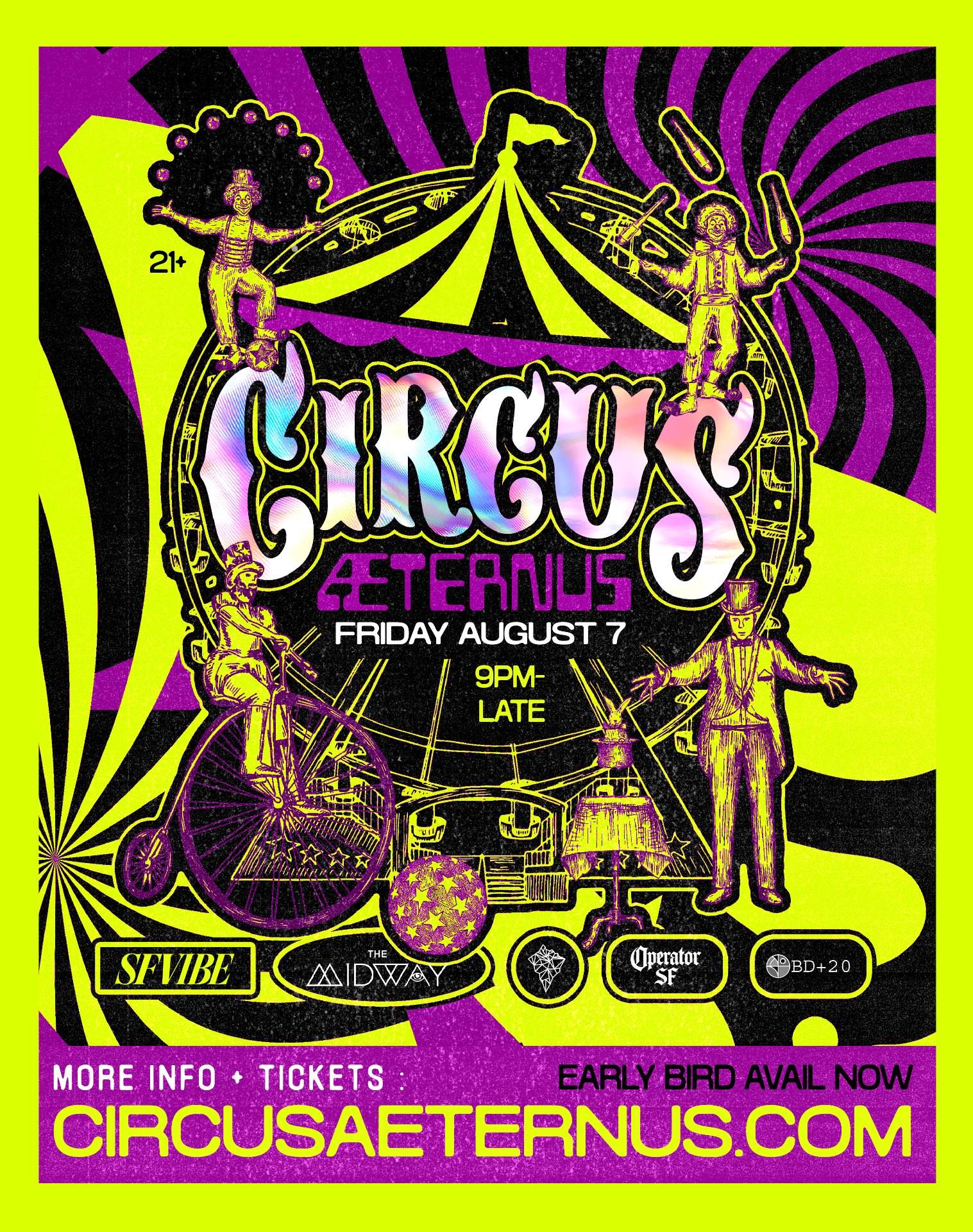 CIrcus Aeternus at The Midway, San Francisco/Oakland · Tickets