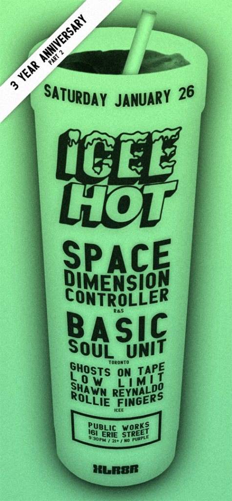 Icee Hot 3 Year Anniversary Part 2 with Space Dimension Controller, Basic Soul Unit - Página frontal