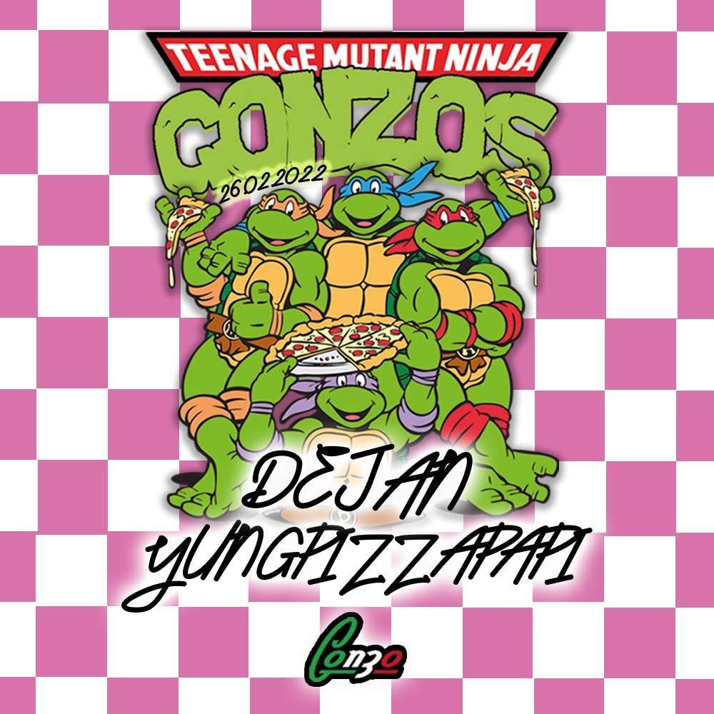 Teenage Mutant Ninja Gonzos - Página frontal
