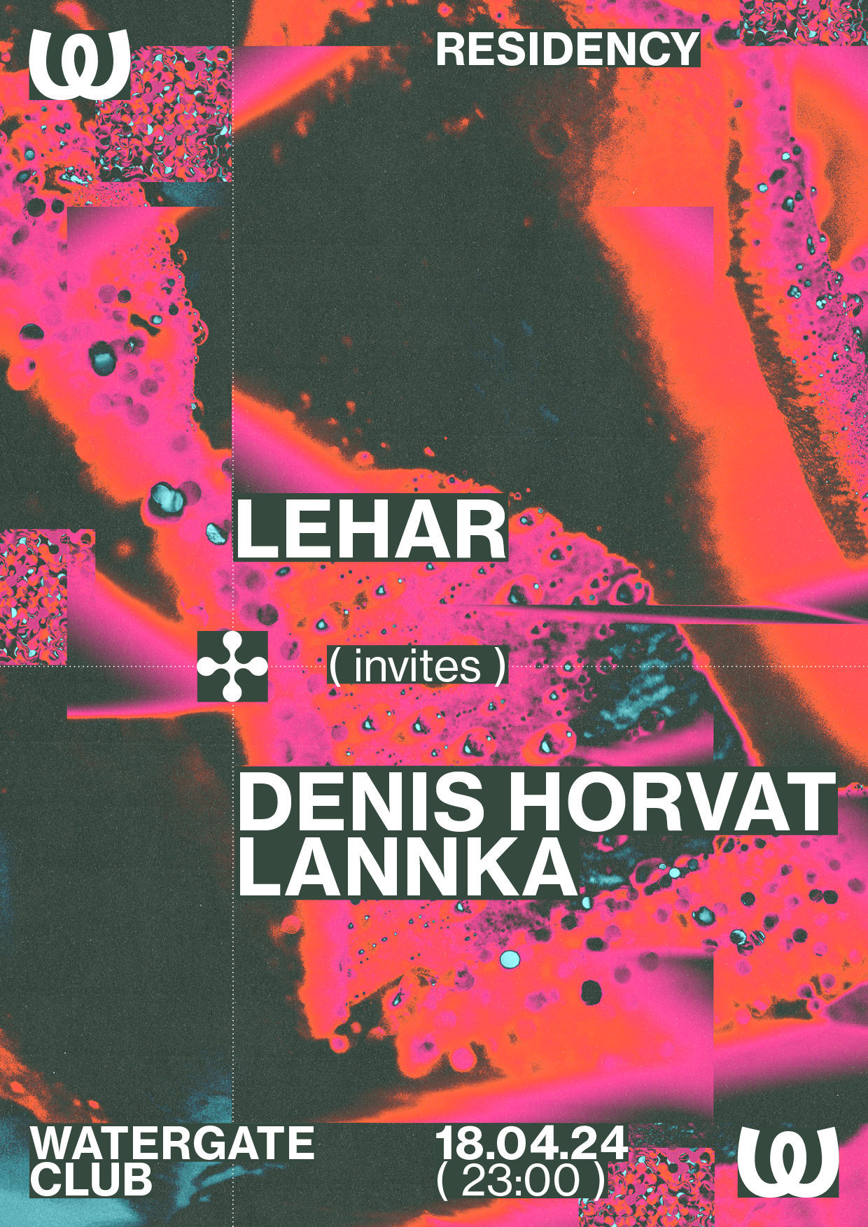 Lehar invites: Denis Horvat, Lannka - フライヤー裏