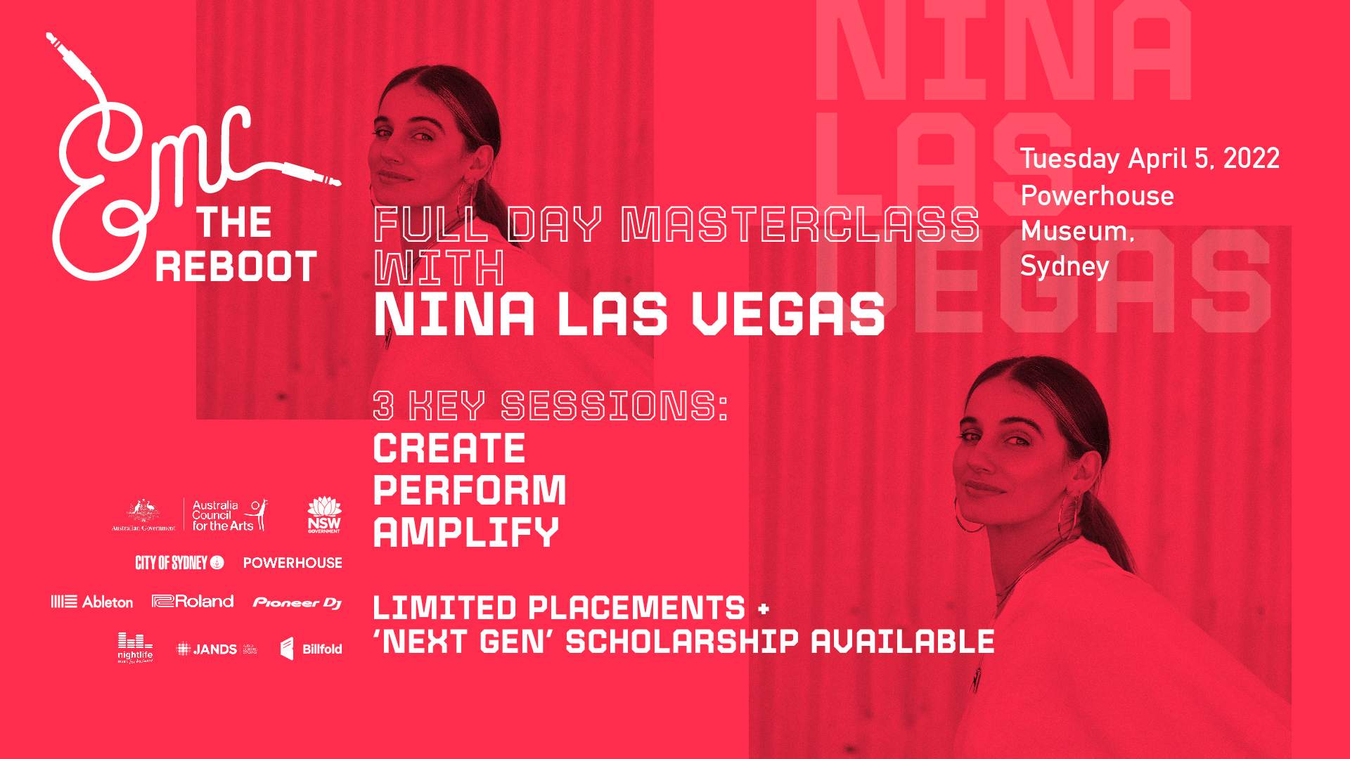 The Masterclass Program with Nina Las Vegas, Human Movement & Setwun - Página frontal