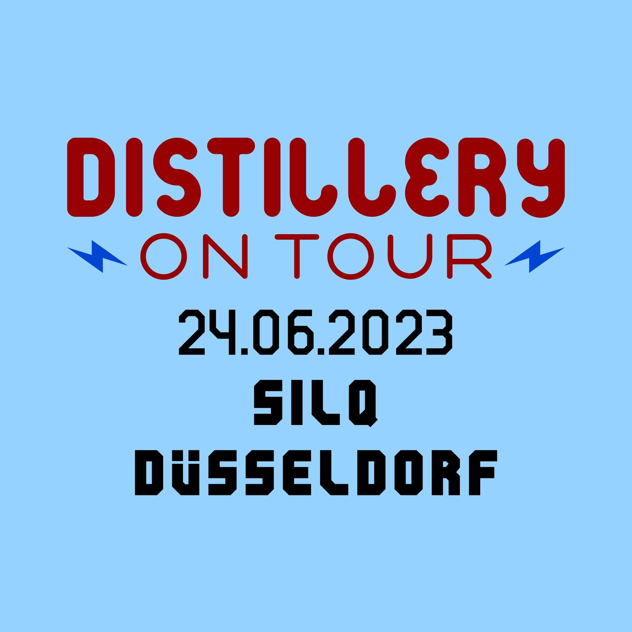 DISTILLERY ON TOUR with Daniel Stefanik, Anna Malysz, Shuray & Walle - フライヤー表