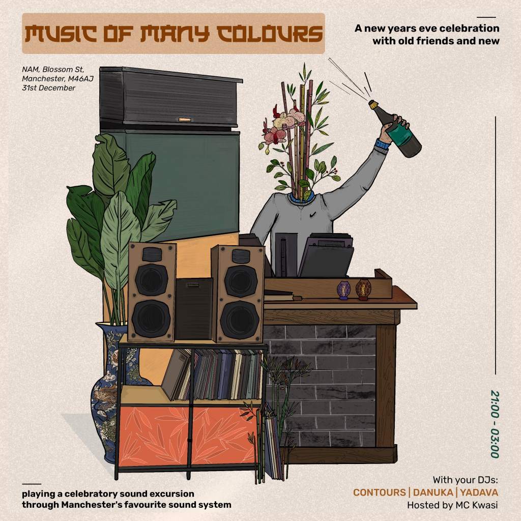 Music of Many Colours - Página frontal