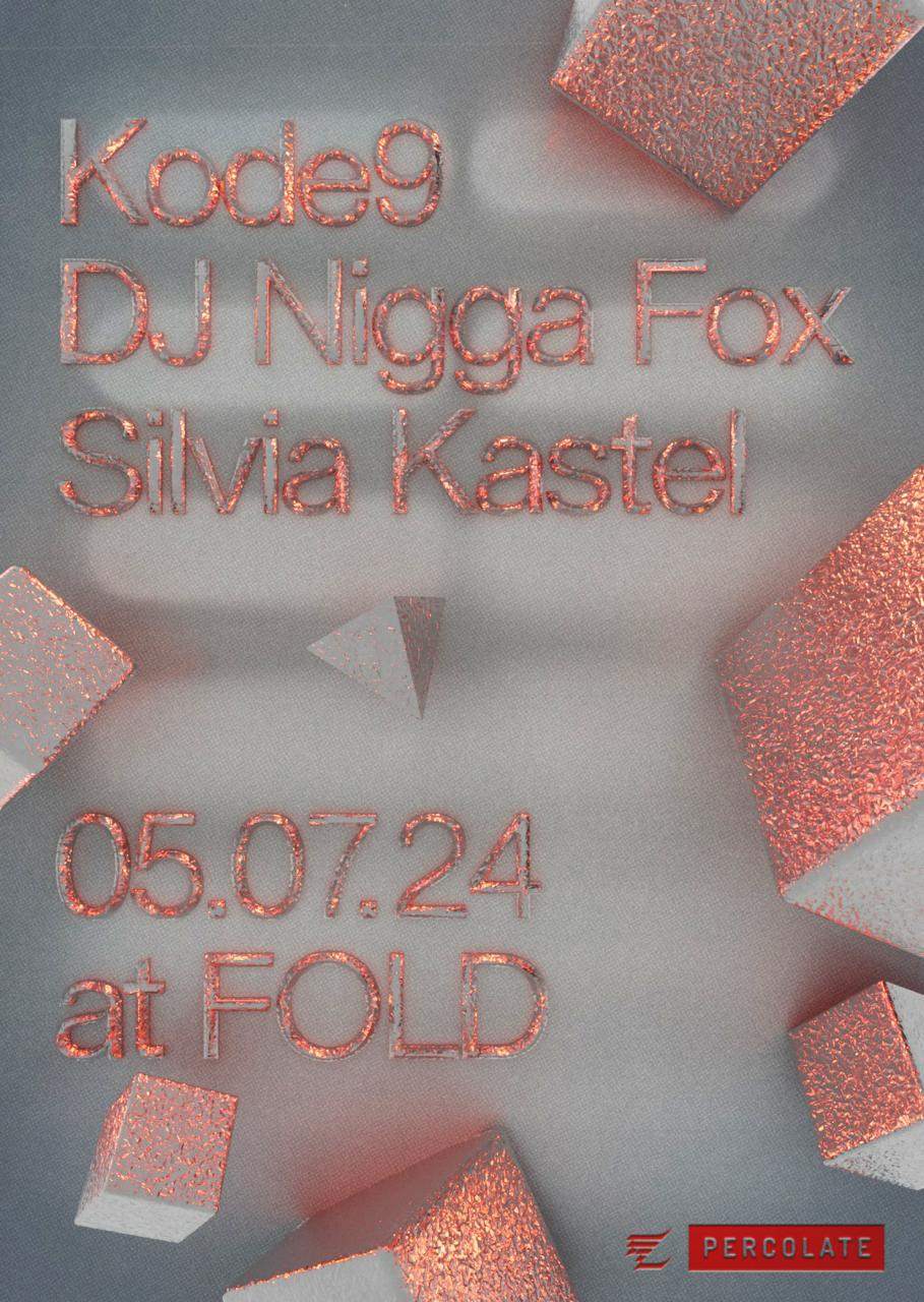 Kode9, DJ Nigga Fox & Silvia Kastel - フライヤー表