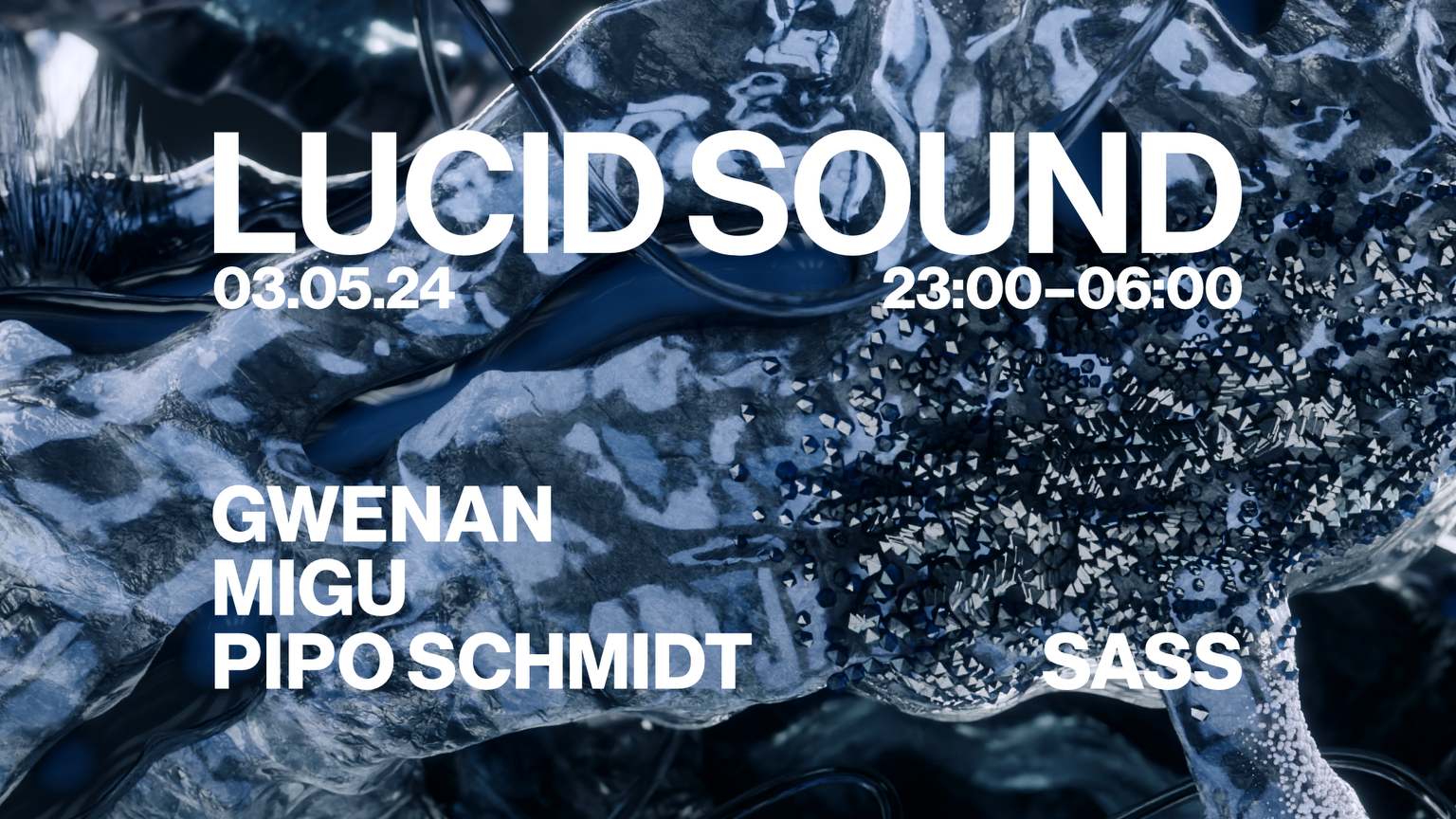 Lucid Sound with Gwenan - フライヤー表