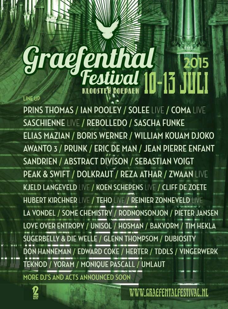 12inchcity Graefenthal V Festival - フライヤー表