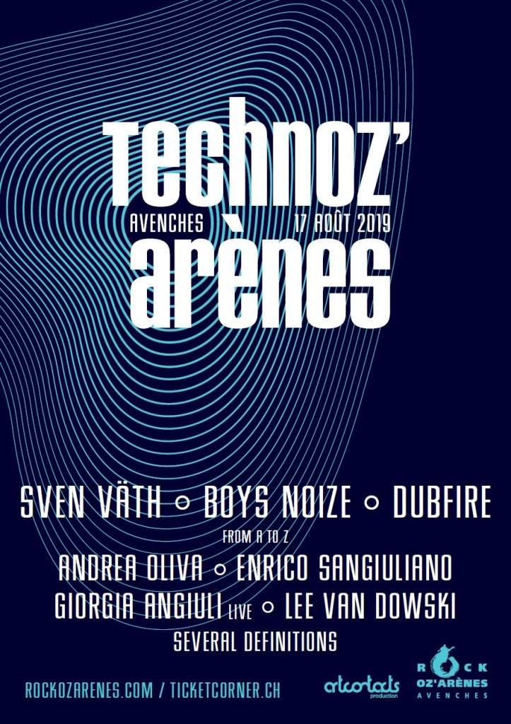 Technoz'arènes - フライヤー表