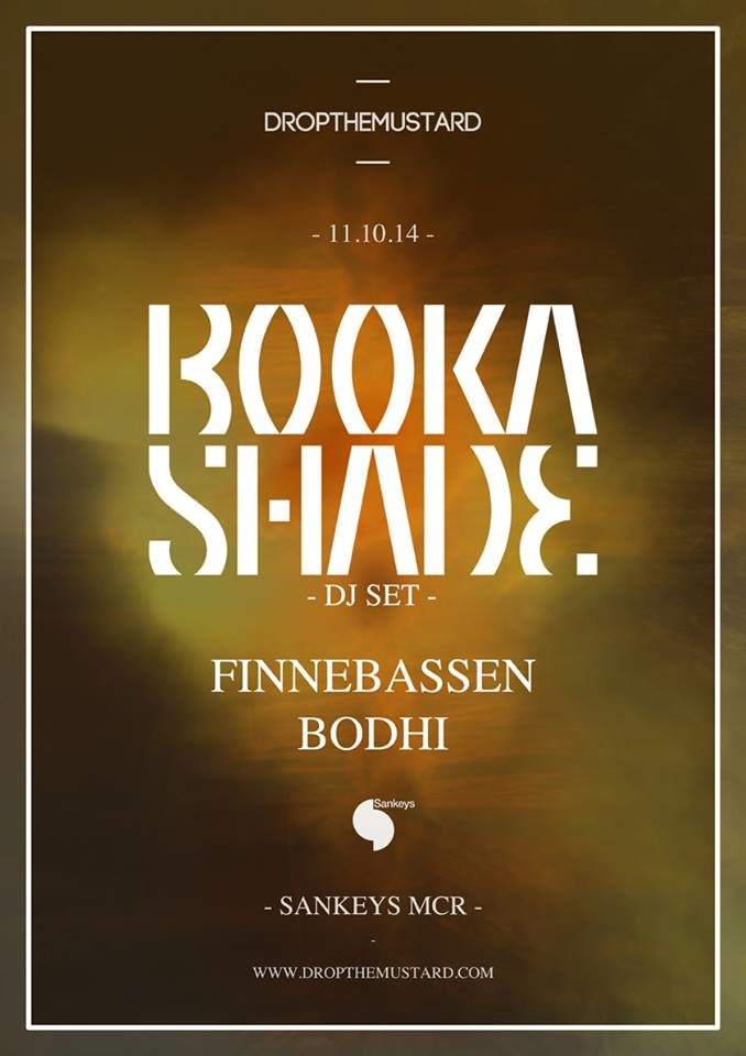 Drop the Mustard presents: Booka Shade, Finnebassen - Página frontal