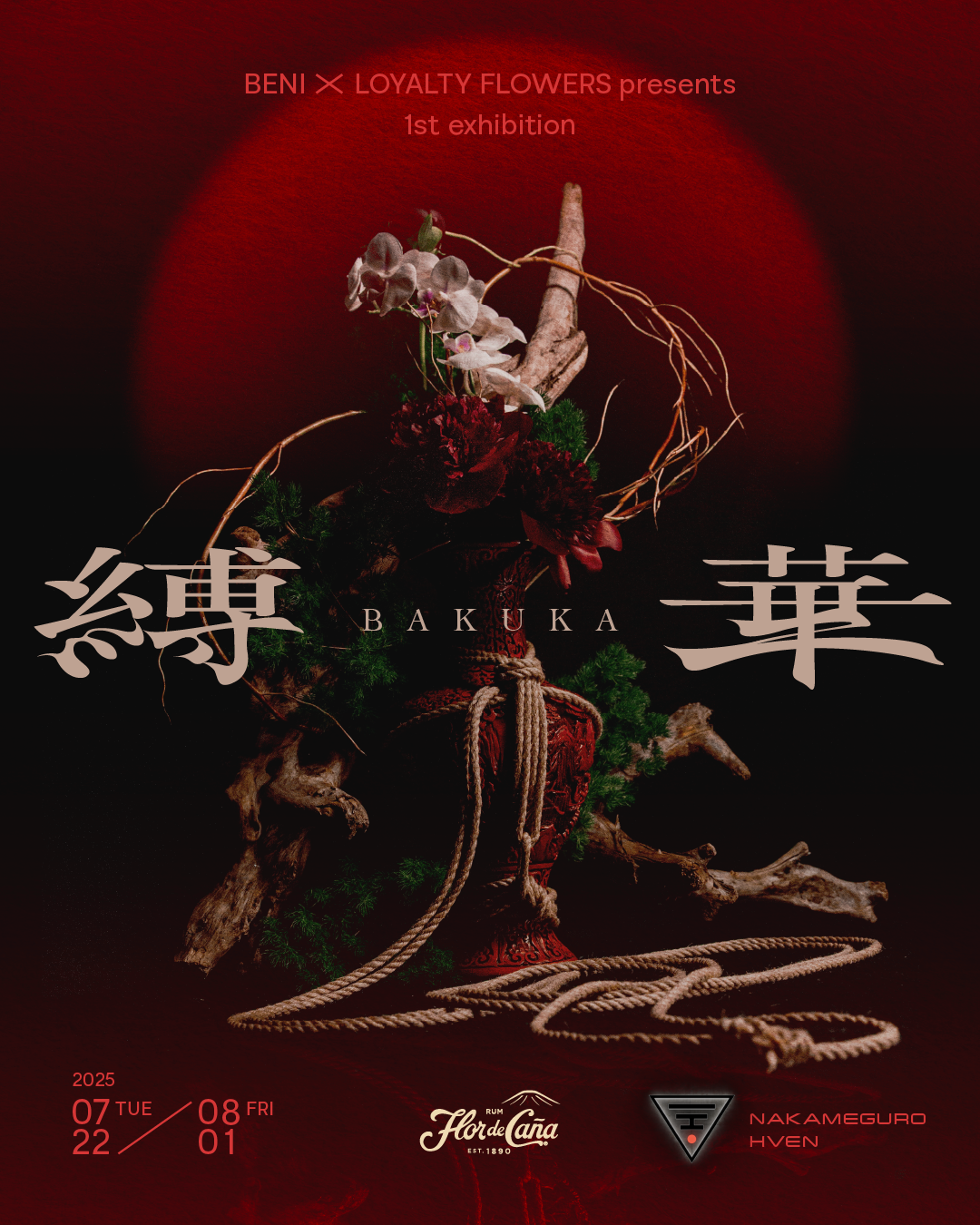 HVEN presents: 縛華礼讃 at HVEN, Tokyo
