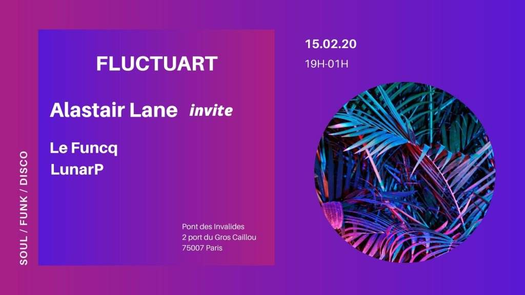 Alastair Lane Invite: Lefuncq & Lunarp (Afterwork Gratuit) - Página frontal