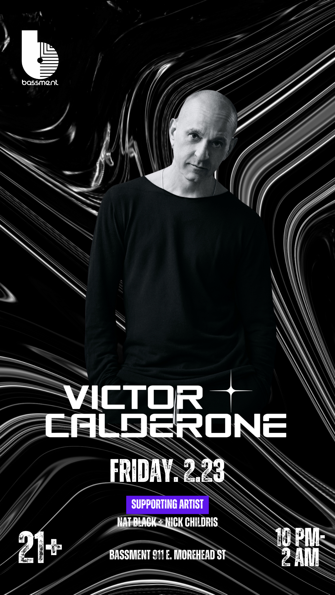 Victor Calderone - フライヤー表