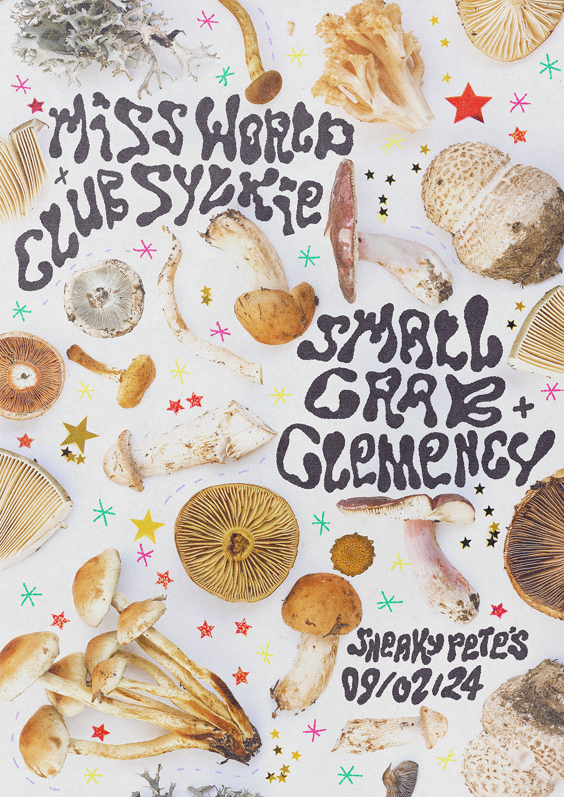 Sylkie World: Clemency + Small Crab - フライヤー表