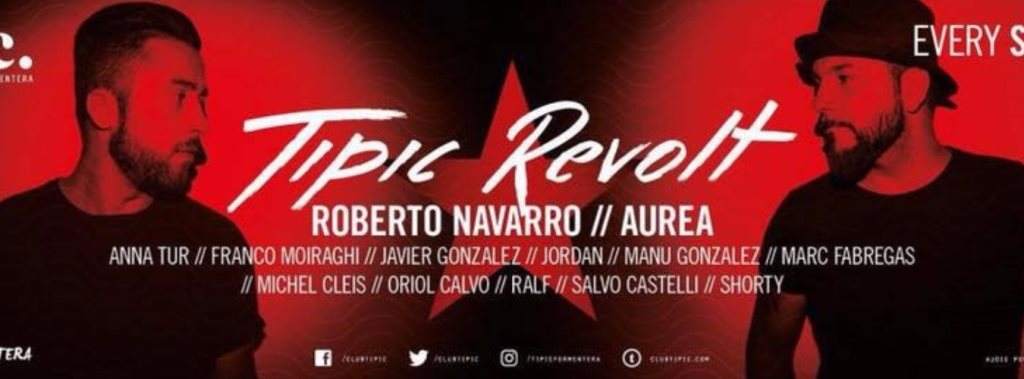 Tipic Revolt w/ Roberto Navarro & Aurea - Página frontal