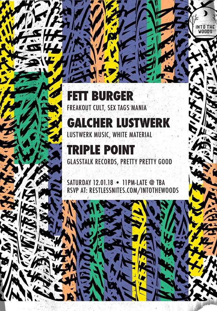 Into The Woods Feat. Galcher Lustwerk and Fett Burger - Página frontal
