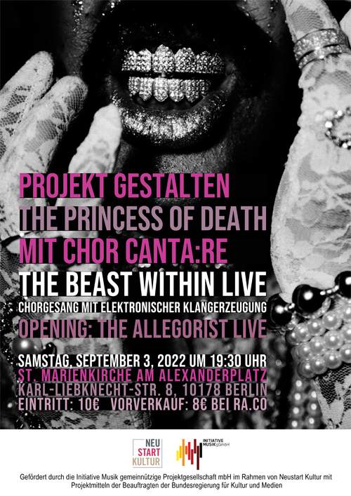 The Beast Within LIVE at St. Marienkirche - フライヤー表