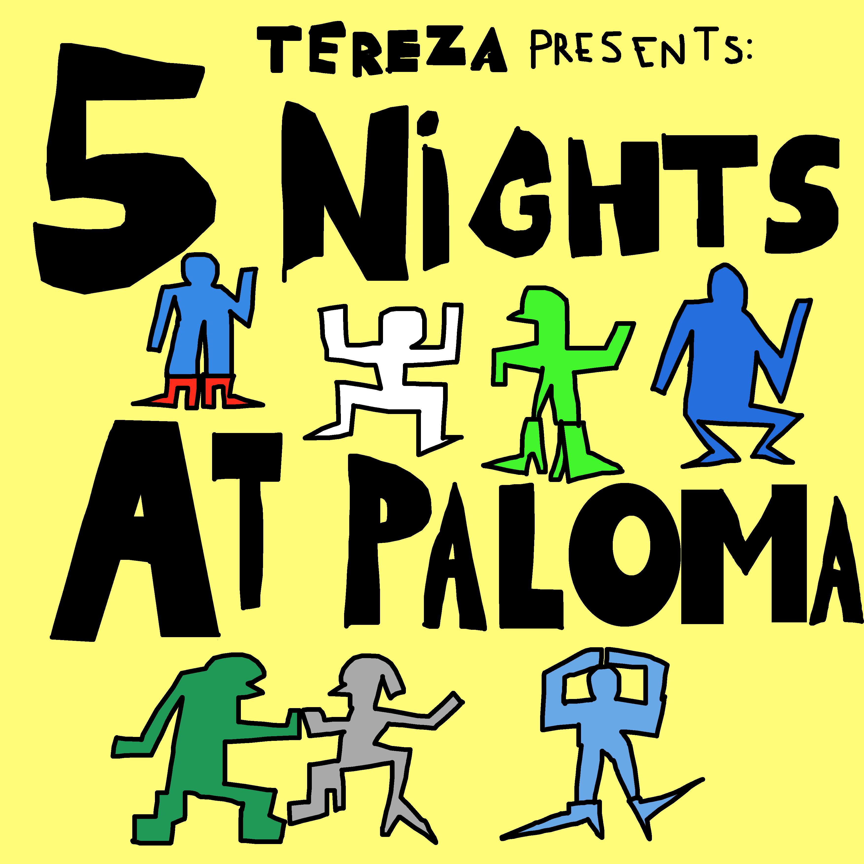 emkay & Speckman  Tereza (5 Nights at Paloma - 2nd edition) - Página frontal