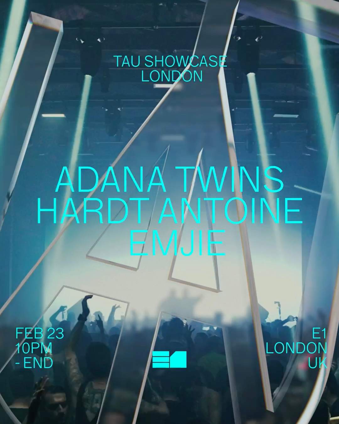 Adana Twins & Hardt Antoine - フライヤー表