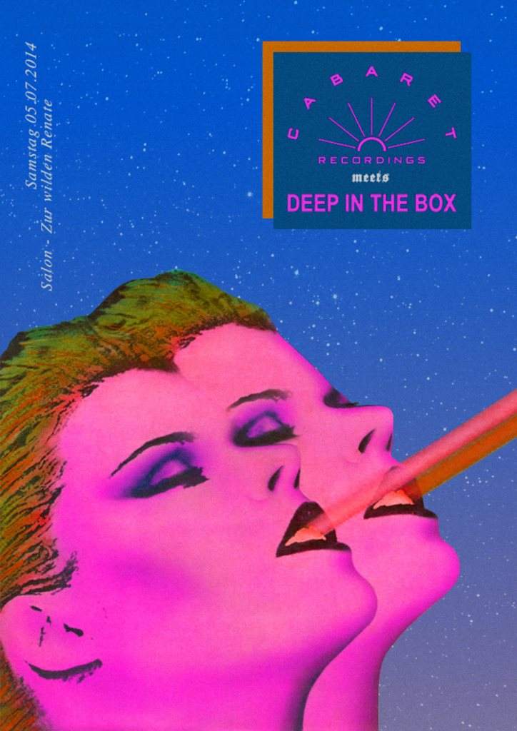 Deep In The Box Meets Cabaret Recordings - フライヤー表