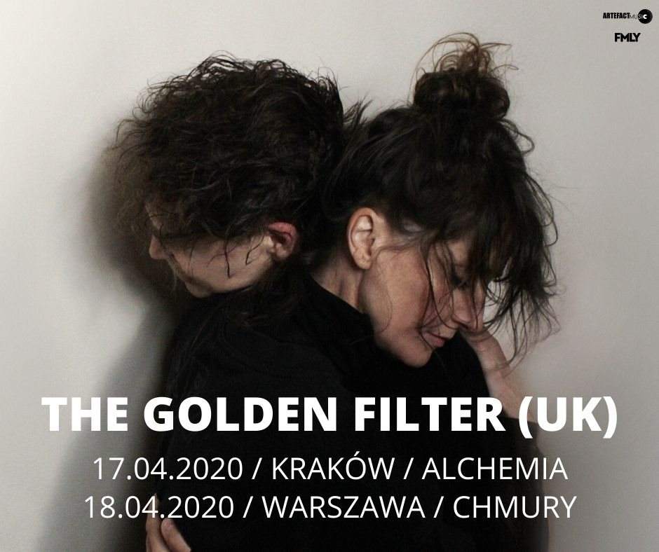 [RESCHEDULED] The Golden Filter (UK) / Warszawa / Chmury - Página frontal