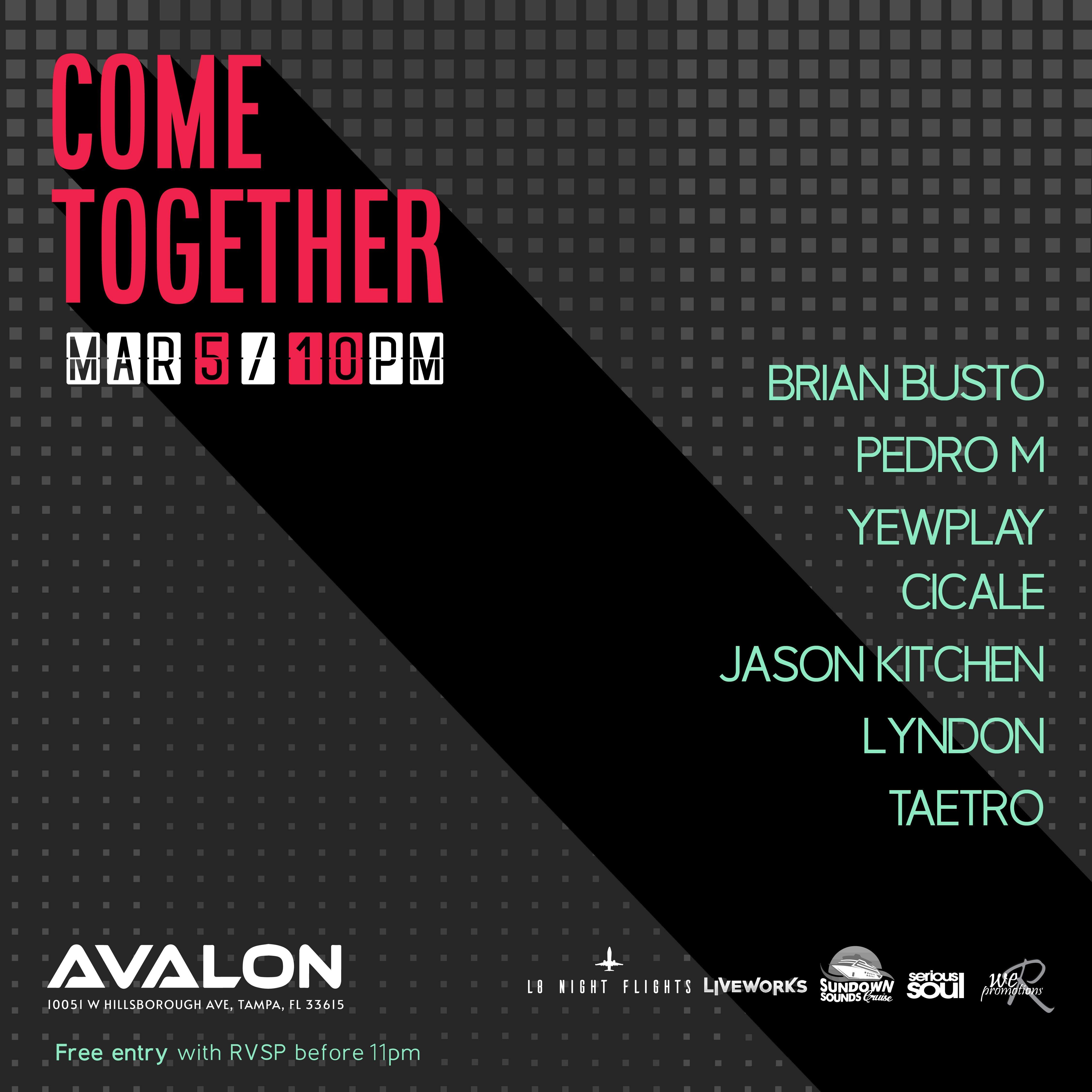 COME TOGETHER - Grand Opening Event - Página frontal