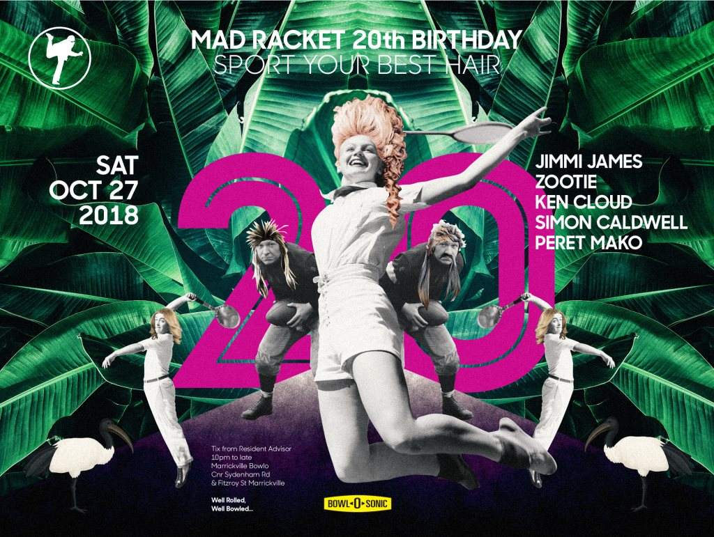 Mad Racket's 20th Birthday - Página frontal