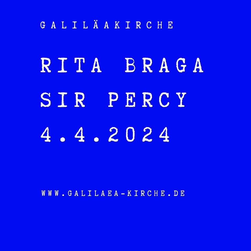 Rita Braga, Sir Percy - Página frontal