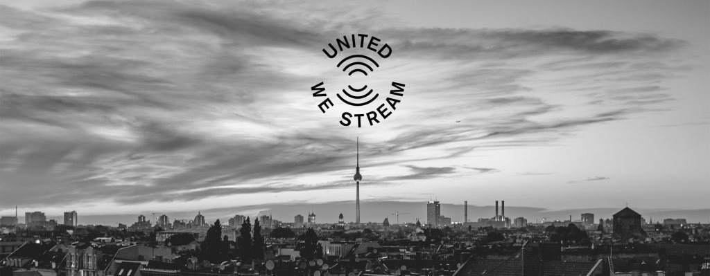 Komfortrauschen // United We Stream - Live From Sisyphos - フライヤー表