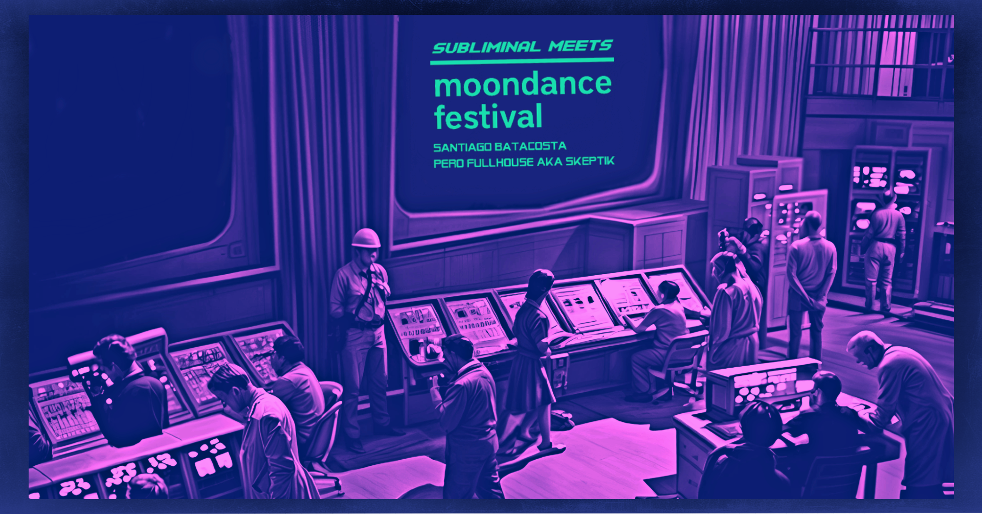 Tunel: Subliminal meets Moondance Festival - フライヤー裏