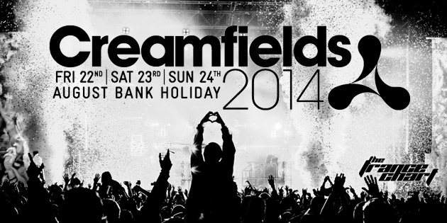 Creamfields 2014 - Friday - フライヤー表