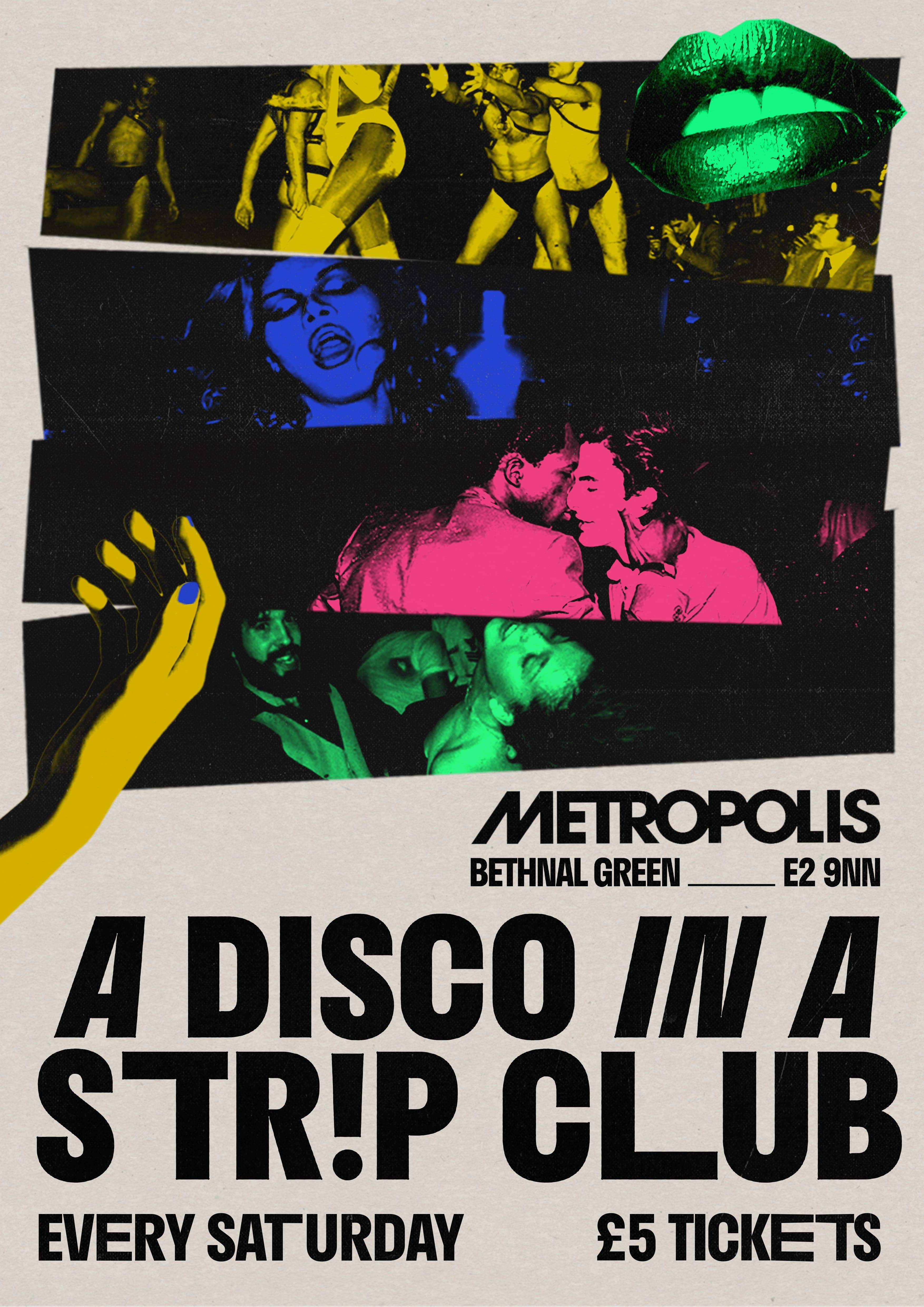 a Disco in a Str!p Club: Mood II Swing & Hot Toddy - フライヤー表