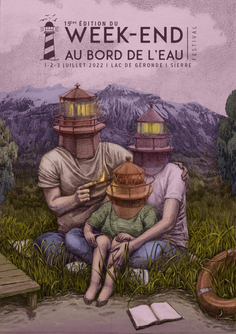 Festival Week-end au Bord de L'eau - 15th Edition - フライヤー表