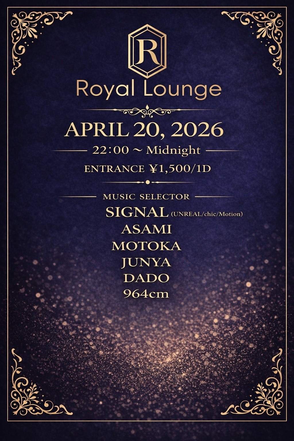 その他 2025 PSA PROMO CELEBRATION LOUNGE Tokyo ROYAL LOUNGE at TBA - ROYAL LOUNGE , Tokyo