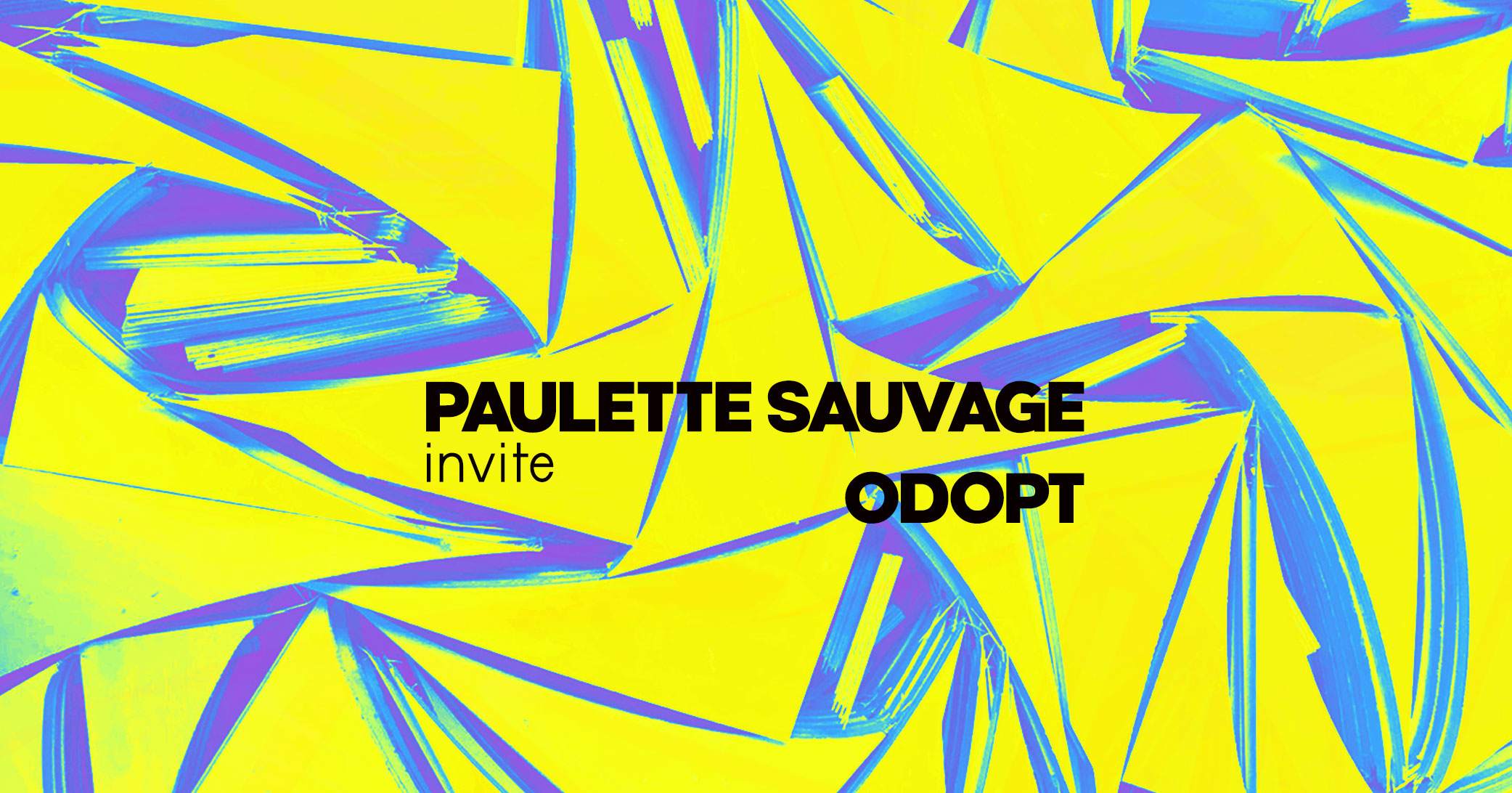 Paulette Sauvage invite Odopt - Página frontal