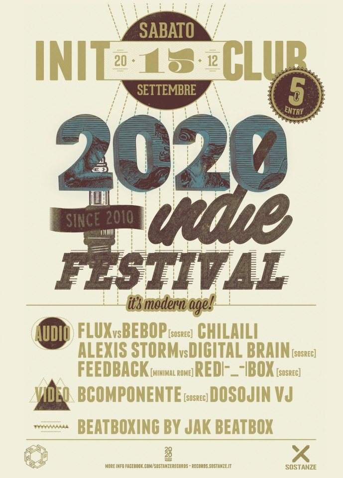 2020 Indie Festival - Página frontal