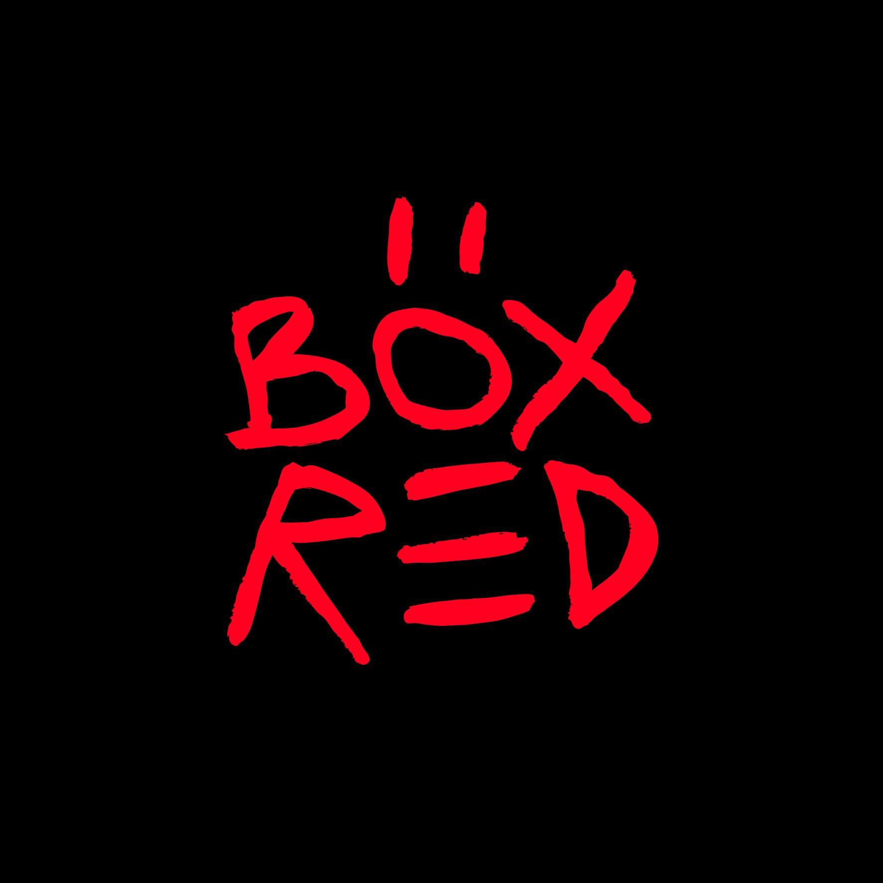 BOX RED with Wheats, Alisha, LP Rhythm - フライヤー表