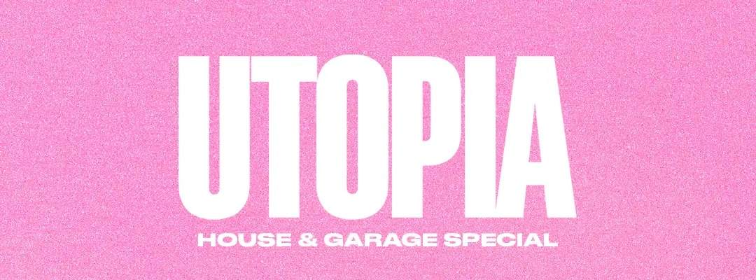 UTOPIA - House & Garage Rooftop Party - Summer Closing - フライヤー表