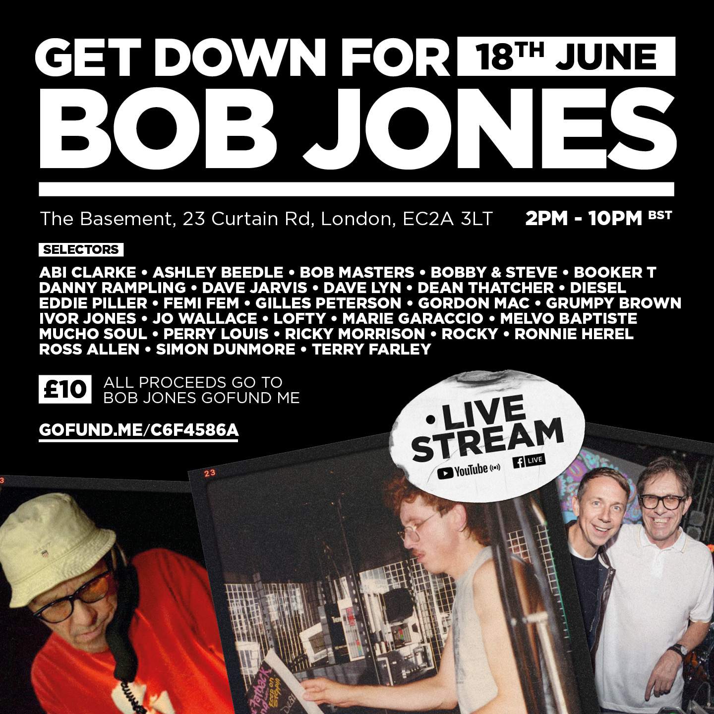 Get Down For Bob Jones - Página frontal
