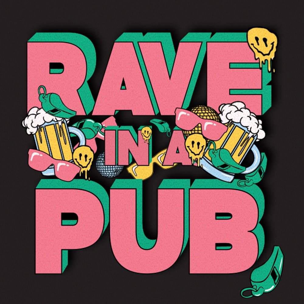 Rave In A Pub: Marcus Marr - フライヤー表