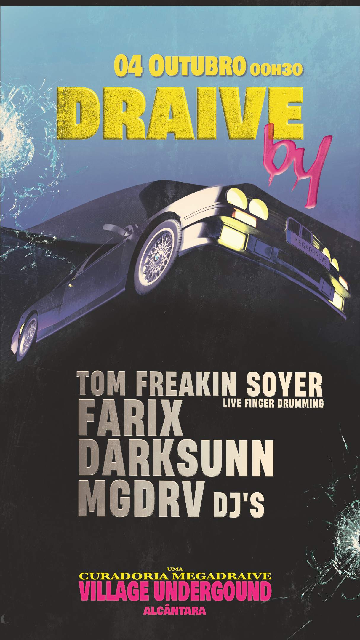DRAIVE BY: DarkSunn x Farix x MGDRV DJs x Tom Freakin Soyer (Live) at ...