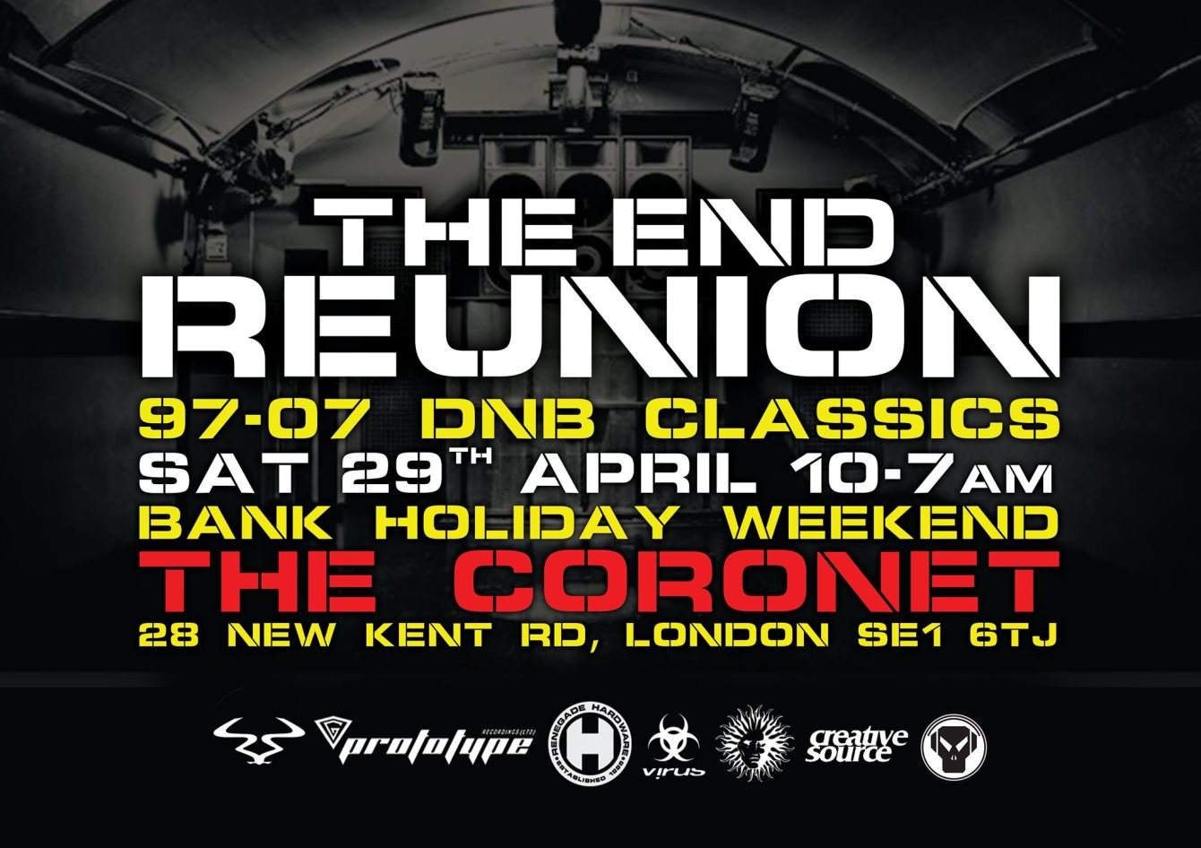 The End Reunion - フライヤー表