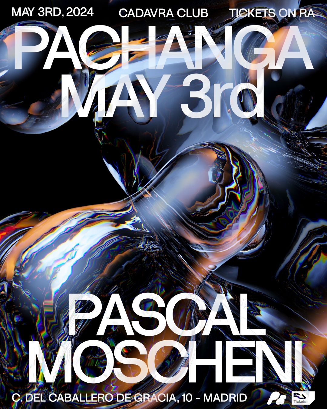Pachanga Djs invite Pascal Moscheni - フライヤー表
