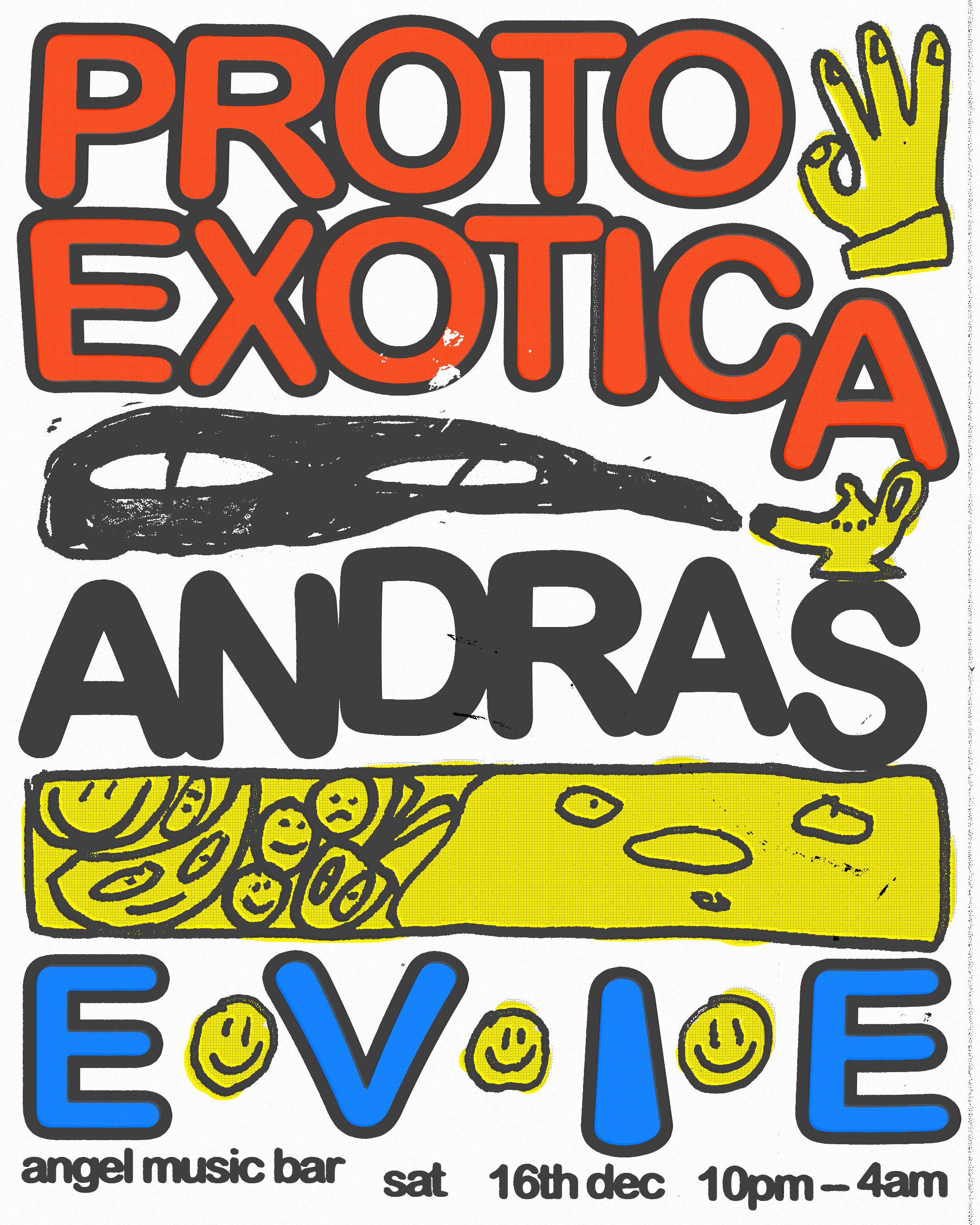 Proto-Exotica, Evie & Andras - Página trasera
