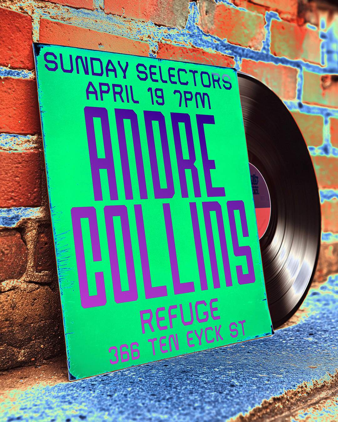 Sunday Selectors with Andre Collins at Refuge, New York City